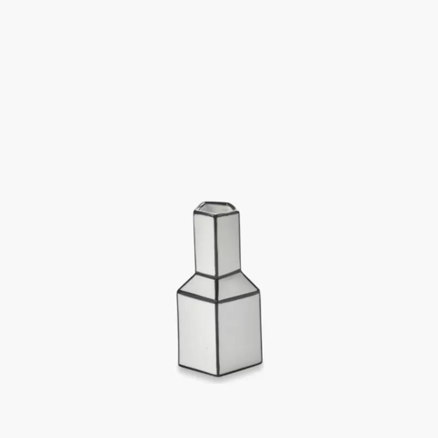 Serax - Vase Carte Blanche M, Hvid/Sort