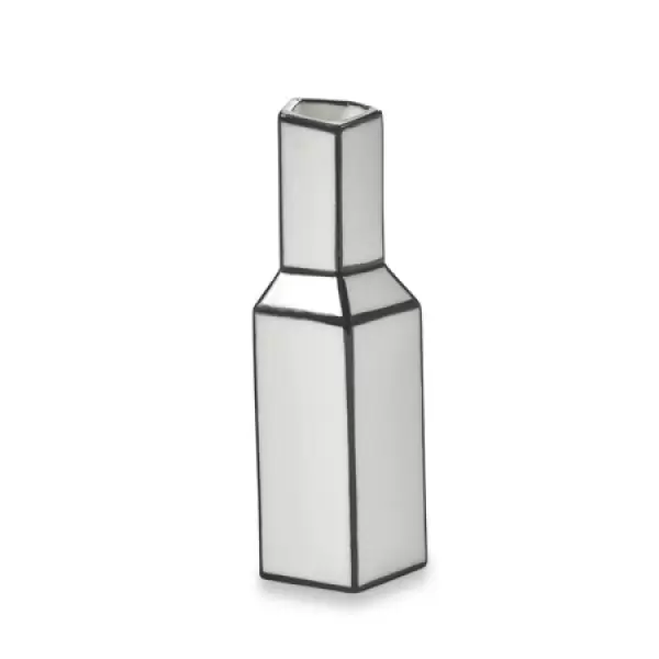 Serax - Vase Carte Blanche L, Hvid/Sort Serax - Vase Carte Blanche L, Hvid/Sort