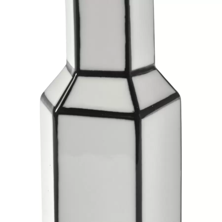 Serax - Vase L, hvid/sort