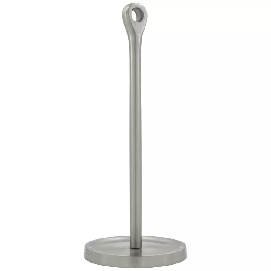House Doctor - Køkkenrulleholder Eden, Brushed Silverfinish