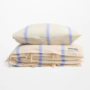Bongusta - Sengesæt Ivory, Lavender & Mint 140*220