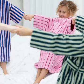 Bongusta - Poncho Naram, Pure White & Grass 2-4år