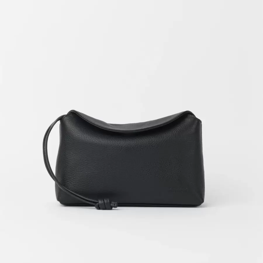 O My Bag - Sienna Mini, Sort Soft Grain Leather