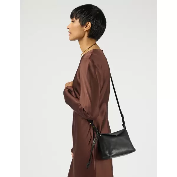 O My Bag - Sienna Mini, Sort Soft Grain Leather