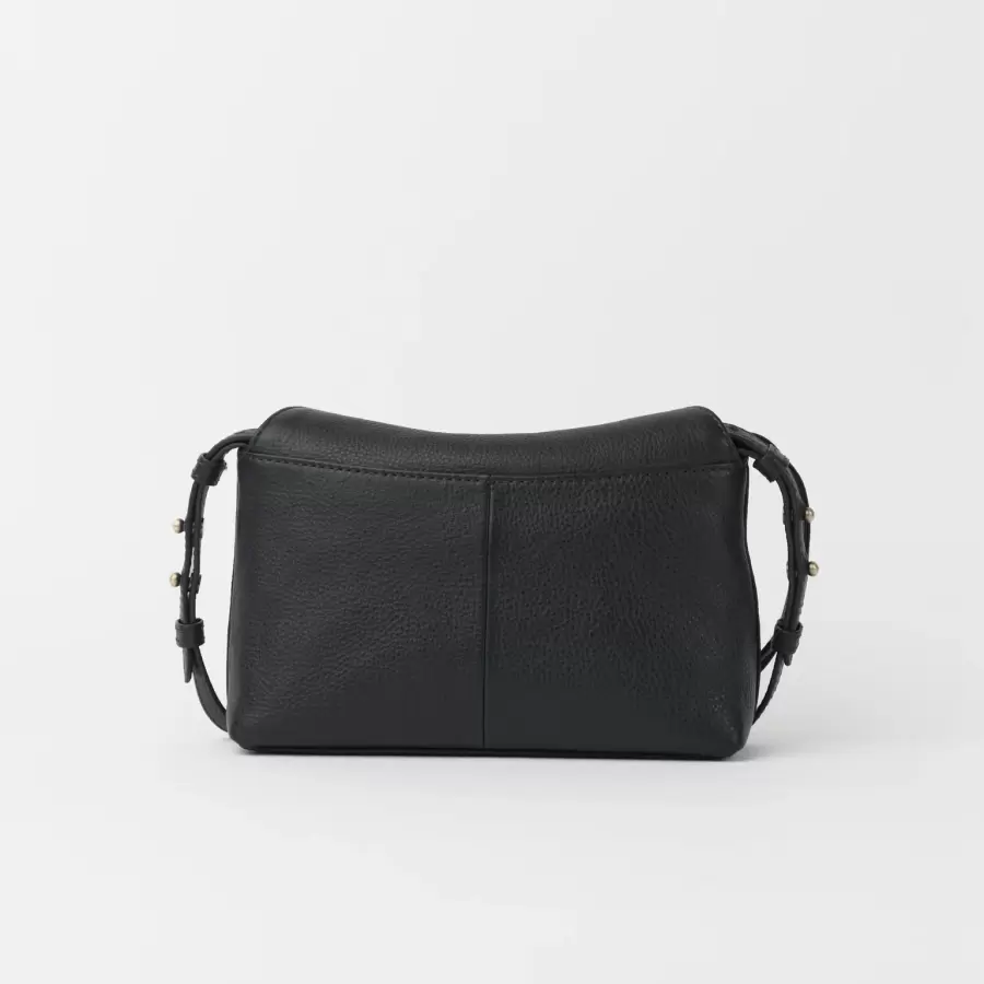 O My Bag - Sienna Mini, Sort Soft Grain Leather