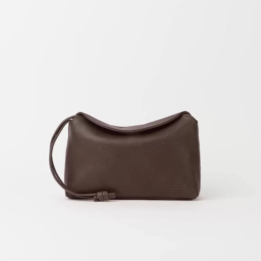 O My Bag - Sienna Mini, Chocolate Soft Grain Leather