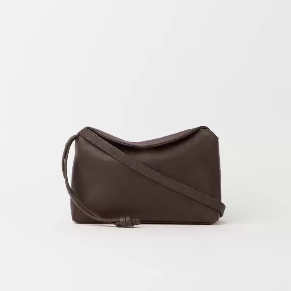 O My Bag - Sienna Mini, Chocolate Soft Grain Leather O My Bag - Sienna Mini, Chocolate Soft Grain Leather