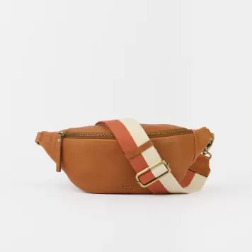 O My Bag - Niko Bum Bag, Wild Oak Soft Grain Leather