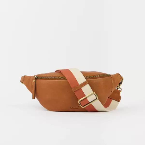 O My Bag - Niko Bum Bag, Wild Oak Soft Grain Leather O My Bag - Niko Bum Bag, Wild Oak Soft Grain Leather