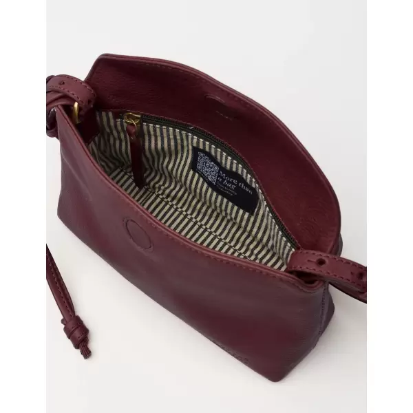 O My Bag - Sienna Mini - Dark Cherry Soft Grain O My Bag - Sienna Mini - Dark Cherry Soft Grain