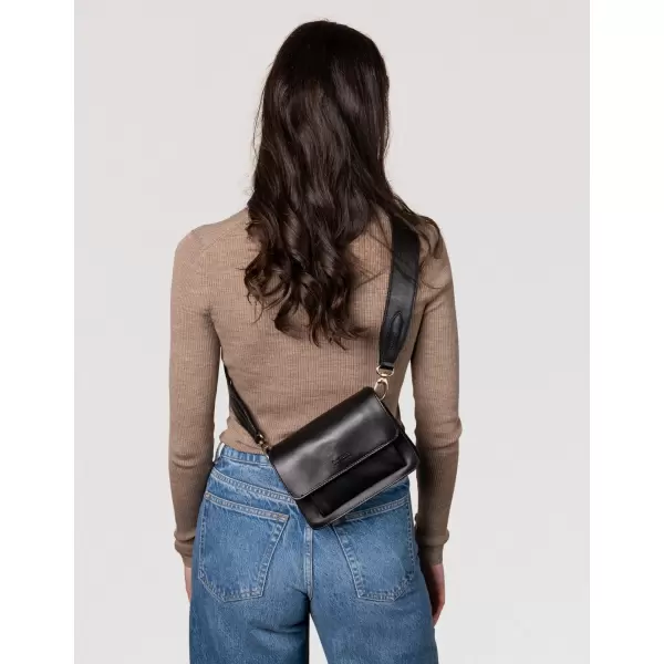 O My Bag - Harper Mini, Black Classic Leather O My Bag - Harper Mini, Black Classic Leather