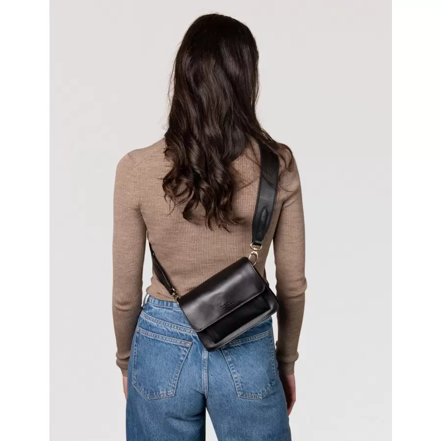 O My Bag - Harper Mini, Black Classic Leather