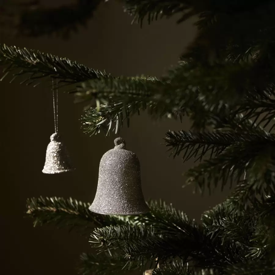 TineK Home - Juleklokke Dust Glitter Ø:8*10