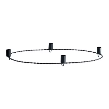 TineK Home - Adventskrans Metal L:50*30*4 TineK Home - Adventskrans Metal L:50*30*4