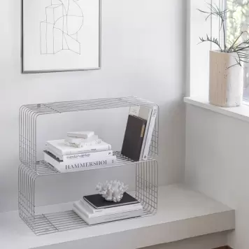 Mette Ditmer - Store-It hylde - 1 stk., Krom