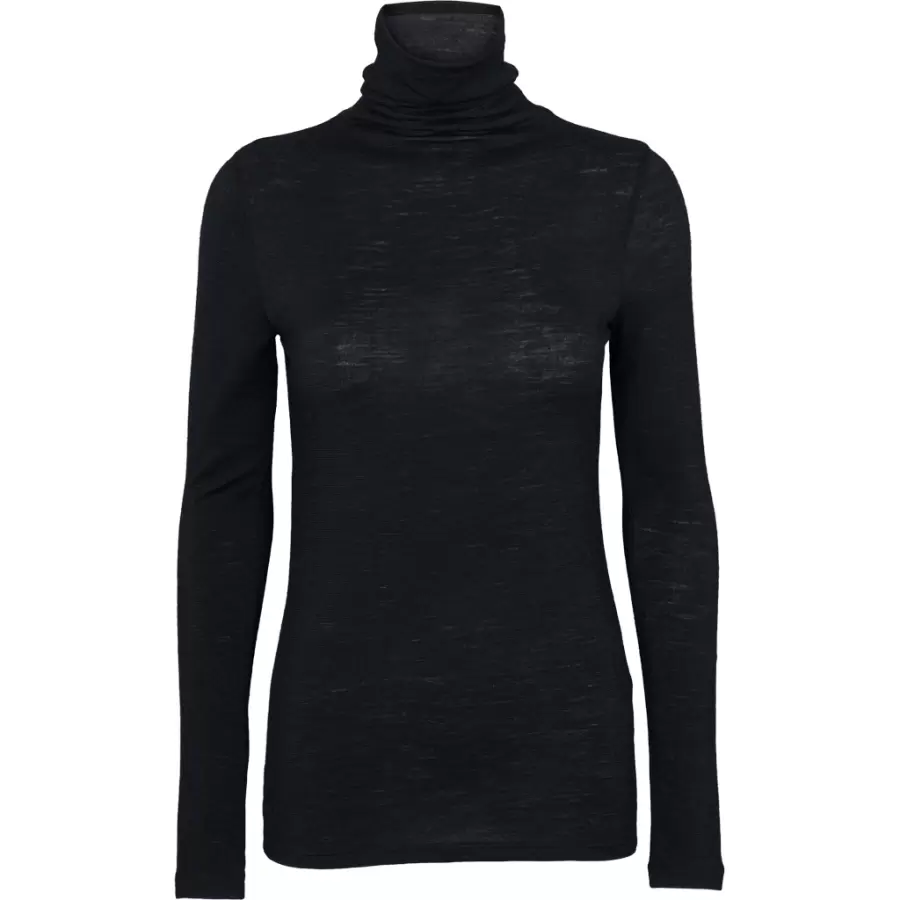 Basic Apparel - Rinja T-neck, Sort