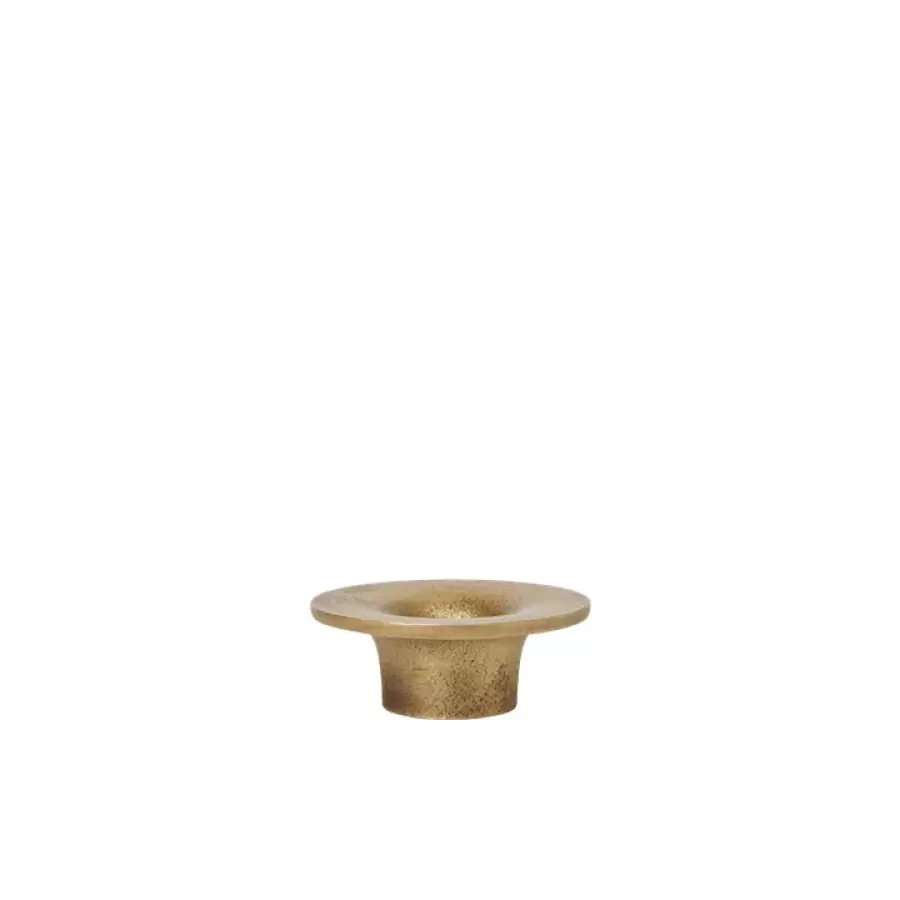 Ferm Living - Lysestage Soothe, Messingfinish
