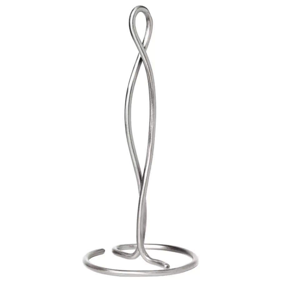 Ferm Living - Curvature Køkkenrulleholder, Rustfrit Stål