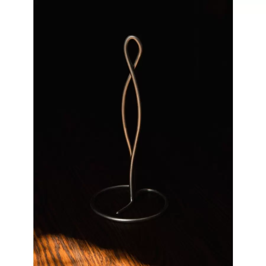 Ferm Living - Curvature Køkkenrulleholder, Rustfrit Stål