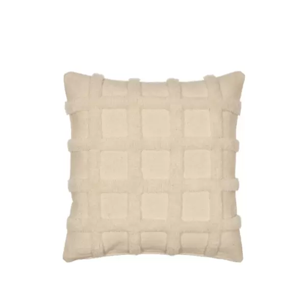 Ferm Living - Pude Norte Grid, Offwhite 50*50 Ferm Living - Pude Norte Grid, Offwhite 50*50
