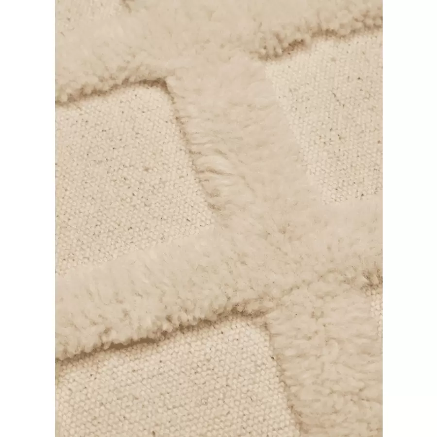 Ferm Living - Pude Norte Grid, Offwhite 50*50