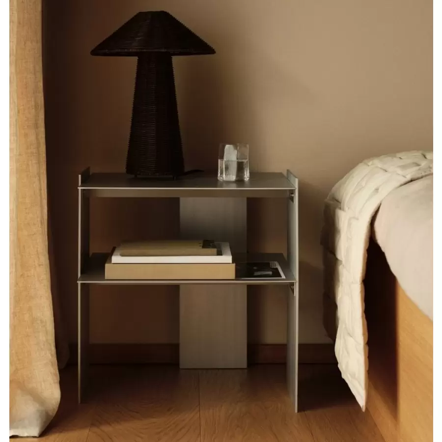 Ferm Living - Lager sidebord i aluminium