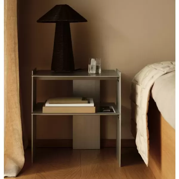 Ferm Living - Sidebord Lager Aluminium Ferm Living - Sidebord Lager Aluminium