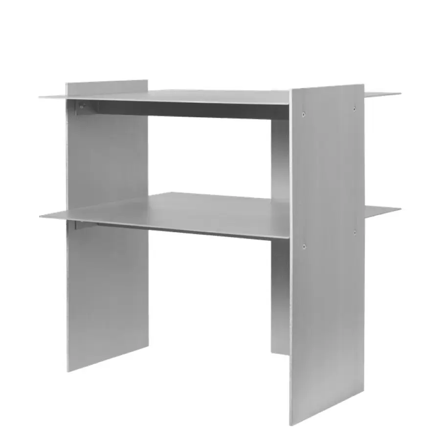 Ferm Living - Lager sidebord i aluminium