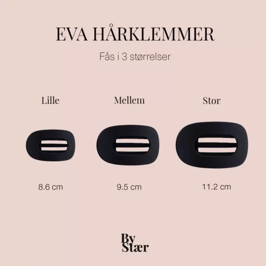By Stær - Eva hårklemme, lille  