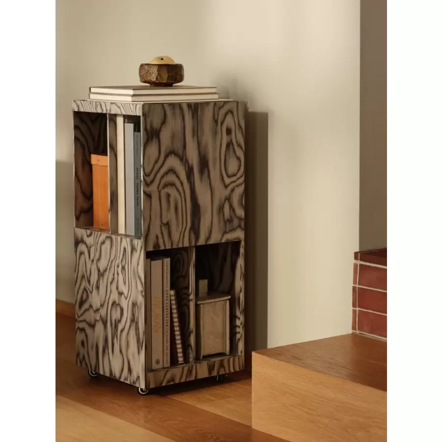 Ferm Living - Rume Box Høj, Offwhite