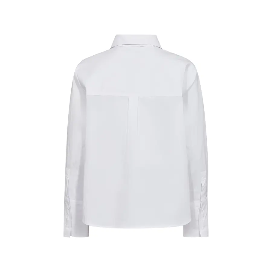 Atelier TAKTIL - Skjorte Ava Mens Tie, Hvid