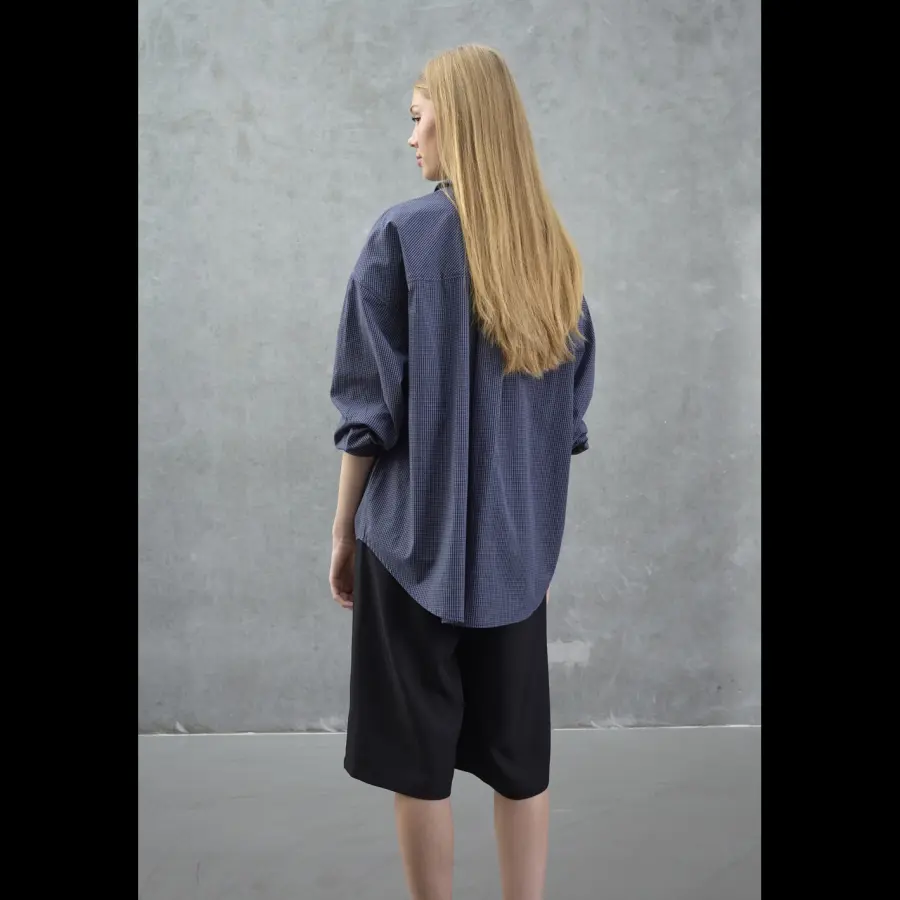 Love&Divine - Skjorte Blåternet med slips