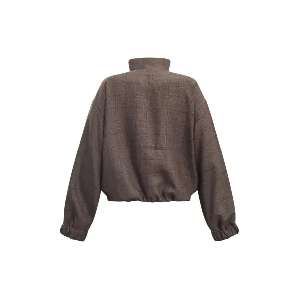 Love&Divine - Jakke, Brown Check Love&Divine - Jakke, Brown Check