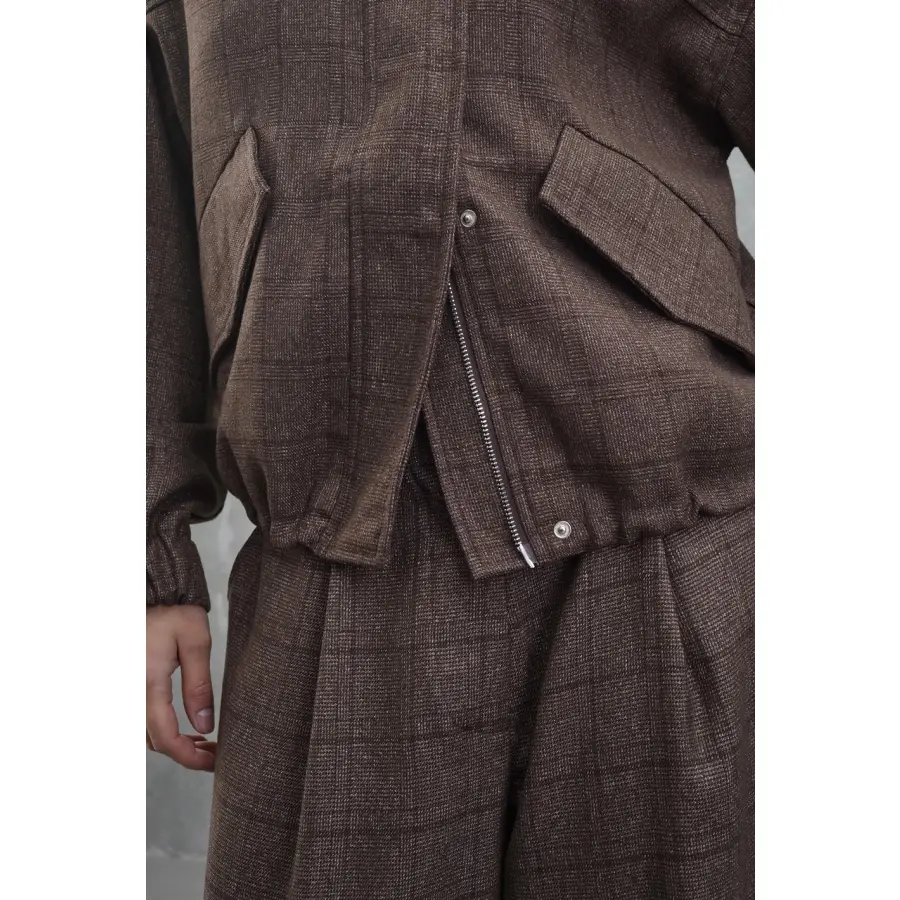 Love&Divine - Jakke, Brown Check