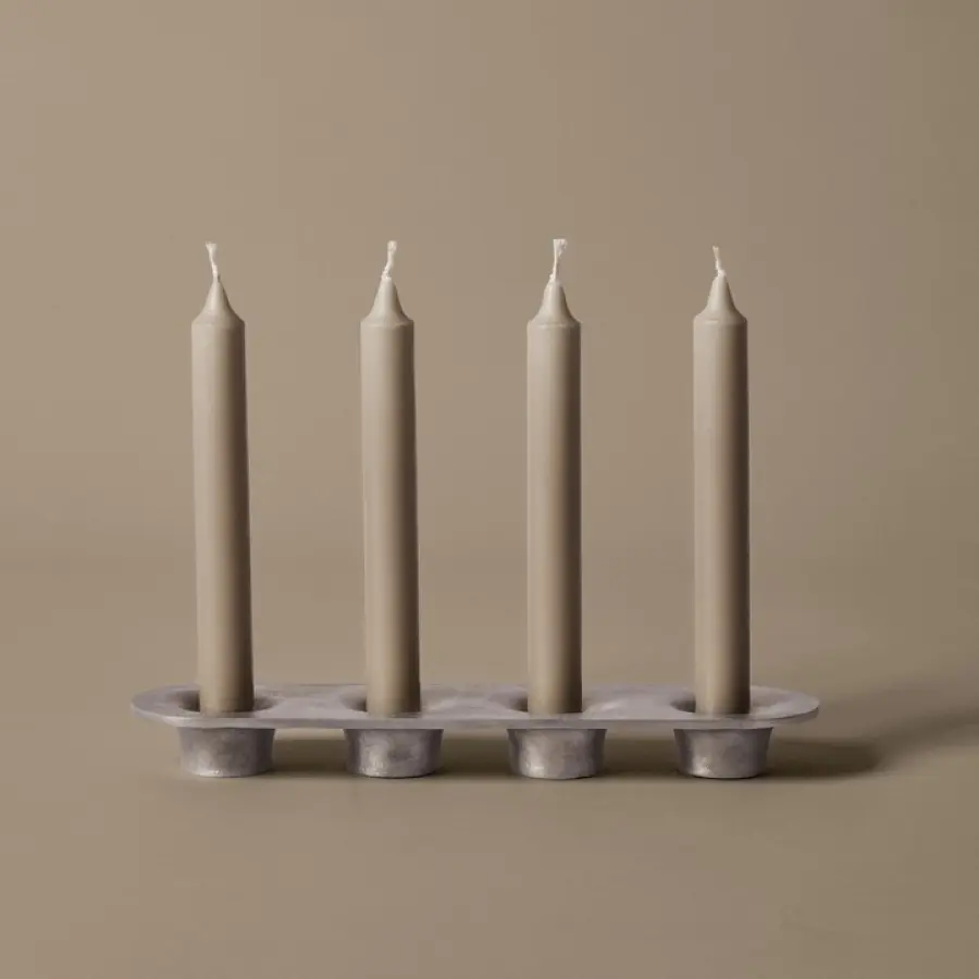 Ferm Living - Soothe lysestage til 4 lys - Candle Holder -  Aluminium
