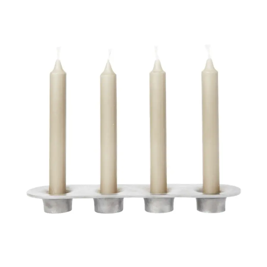 Ferm Living - Soothe lysestage til 4 lys, Aluminium