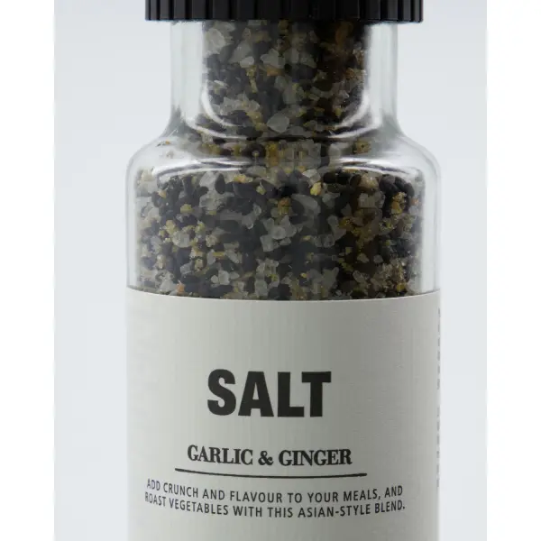 Nicolas Vahé - Havsalt med Sort Sesam, Hvidløg og Ingefær Nicolas Vahé - Havsalt med Sort Sesam, Hvidløg og Ingefær