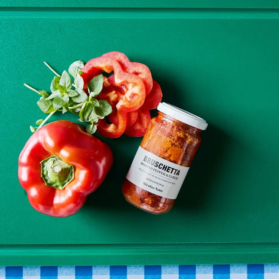 Nicolas Vahé - Bruschetta, Roasted Pepper & Garlic 185 g 