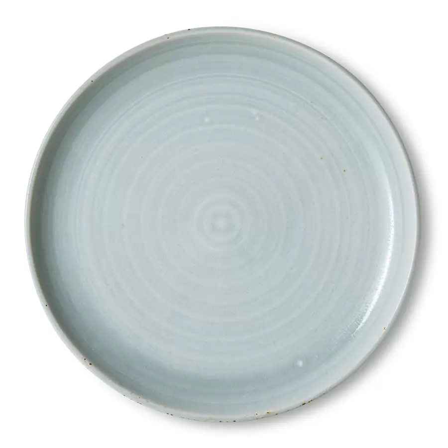 HK living - Middagstallerken Chef Ceramics, Soft Blue Ø:26*3