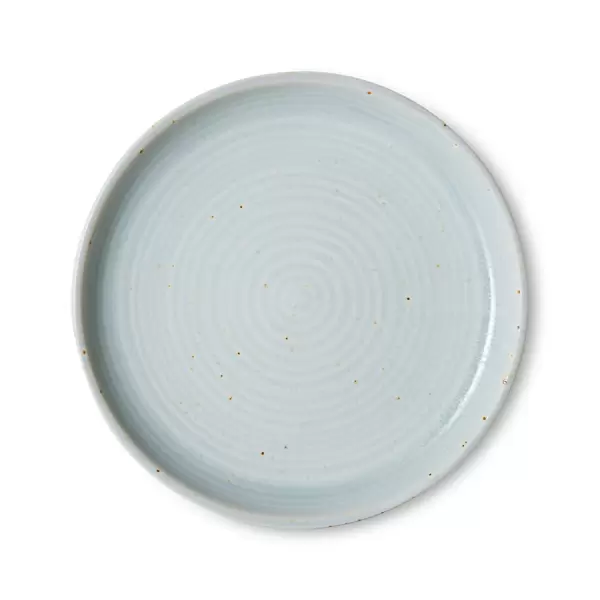 HK living - Sidetallerken Chef Ceramics, Soft Blue Ø:20*3 HK living - Sidetallerken Chef Ceramics, Soft Blue Ø:20*3