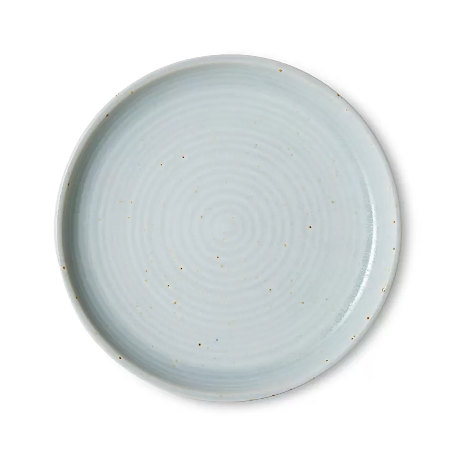 HK living - Sidetallerken Chef Ceramics, Soft Blue Ø:20*3