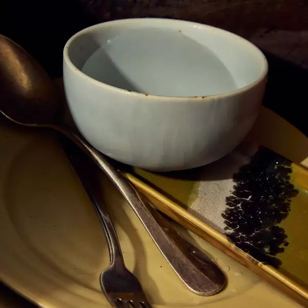 HK living - Skål Chef Ceramics, Soft Blue Ø:10,5*6