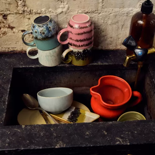 HK living - Skål Chef Ceramics, Soft Blue Ø:10,5*6