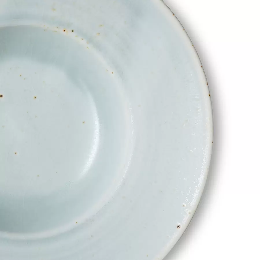 HK living - Pastatallerken Chef Ceramics, Soft Blue Ø:28,5*6