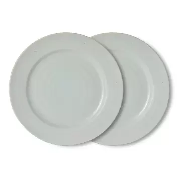 HK living - 2 Middagstallerkner Farmhouse Ceramics, Pale Blue Ø:26,5 HK living - 2 Middagstallerkner Farmhouse Ceramics, Pale Blue Ø:26,5