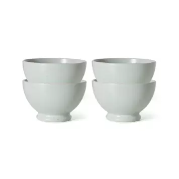HK living - 4 små skåle Farmhouse Ceramics, Pale Blue Ø:11*6,8 HK living - 4 små skåle Farmhouse Ceramics, Pale Blue Ø:11*6,8