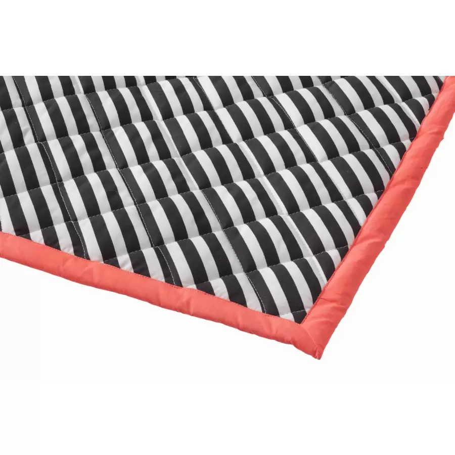 ferm LIVING - Black Striped Quilted, neon