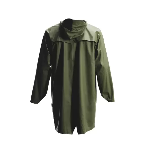 Rains - Long Jacket, Grøn