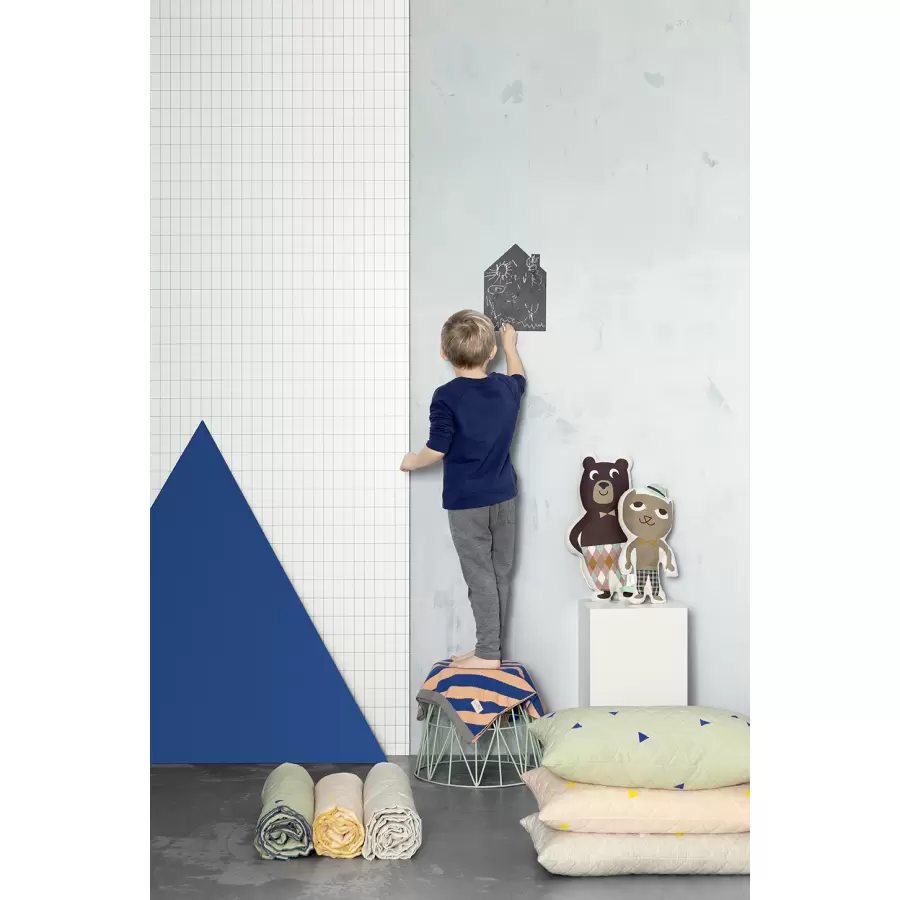 ferm LIVING Kids - Teepee Quilted Cushion - rosa