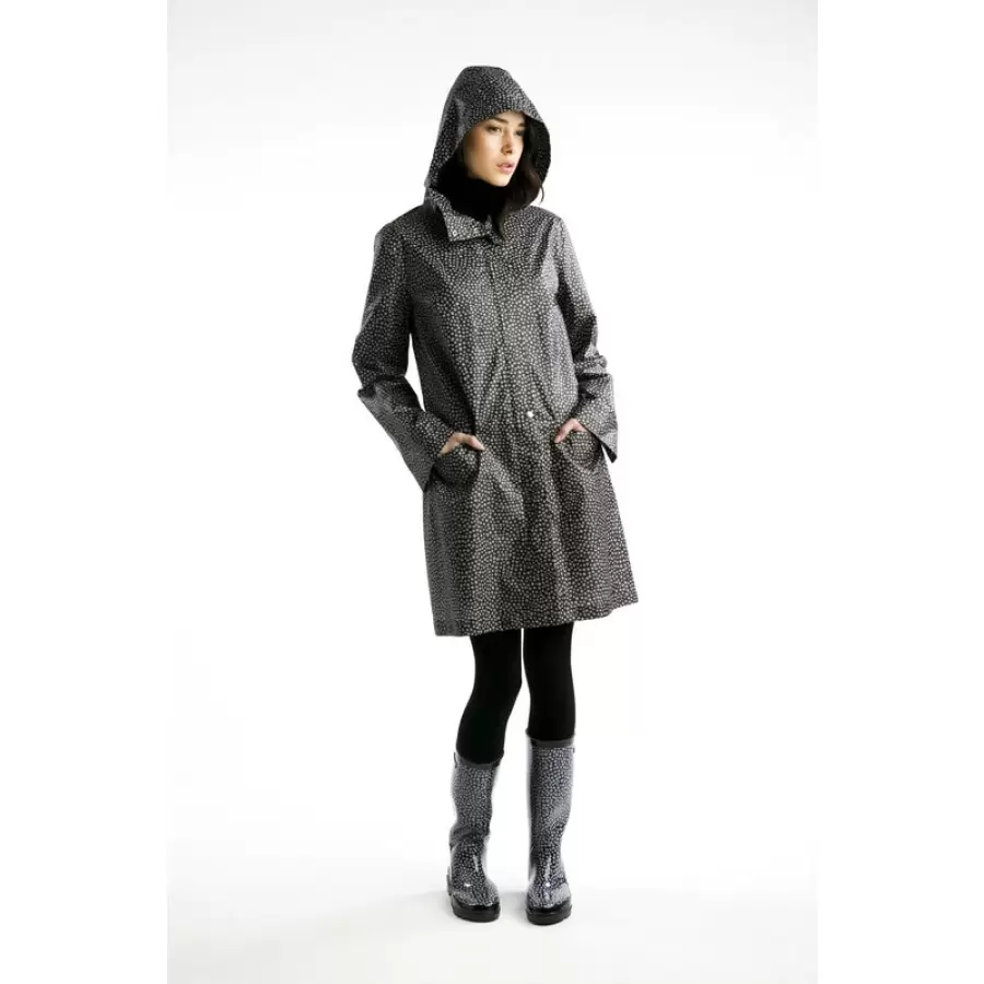 Regnjakke med hætte - Pirput Parput fra Marimekko